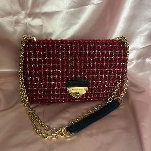 Michael Kors Tweed Shoulder Bag